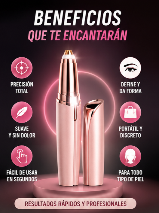 Nuevo Depilador de Cejas Eléctrico Compacto