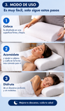 Nuevo Funda de Almohada Cervical de Espuma