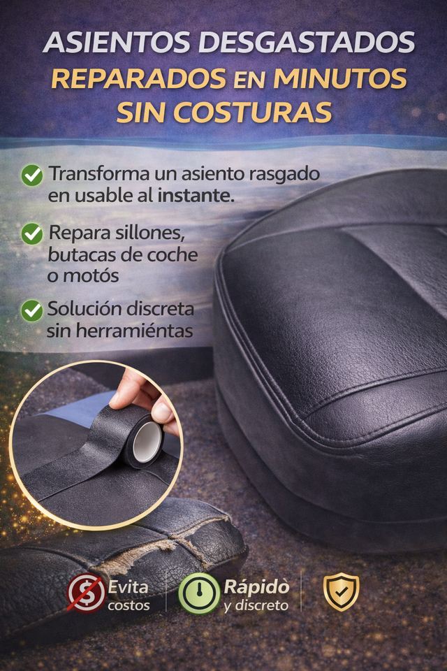 Nueva Cinta para Cuero Negra