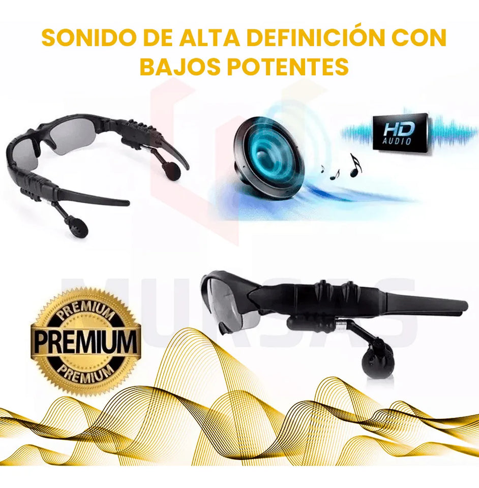 Nuevos LENTES CON BLUETOOTH – AUDIO INALÁMBRICO + MANOS LIBRES INTEGRADO