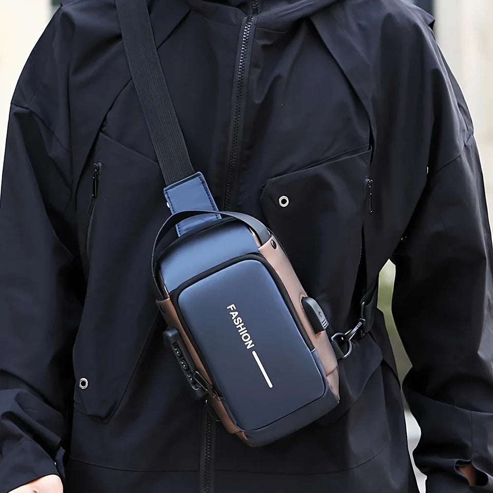 Nuevo Bolso cruzado Oxford para hombre