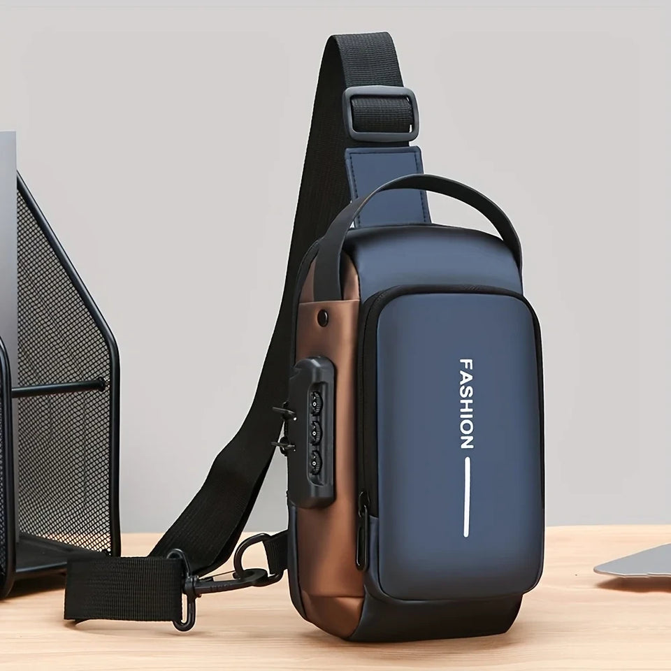 Nuevo Bolso cruzado Oxford para hombre