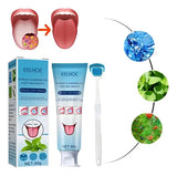 Nuevo Gel Limpiador de Lengua + Cepillo Profesional