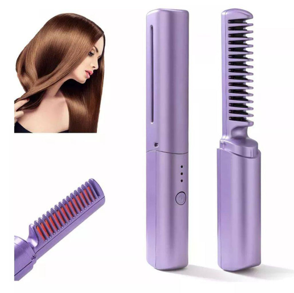 Nuevo Peine Alisador Portátil