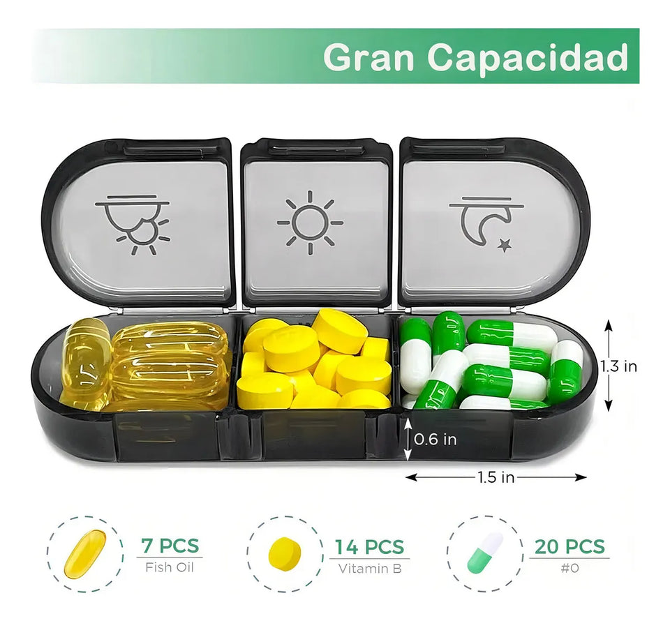 Organizador Semanal de Pastillas