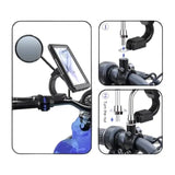 Nuevo SOPORTE PARA MOTO CON CAJA PROTECTORA