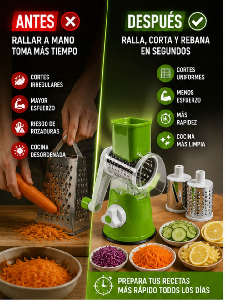 Nuevo Cortador Manual Vegetal Pro