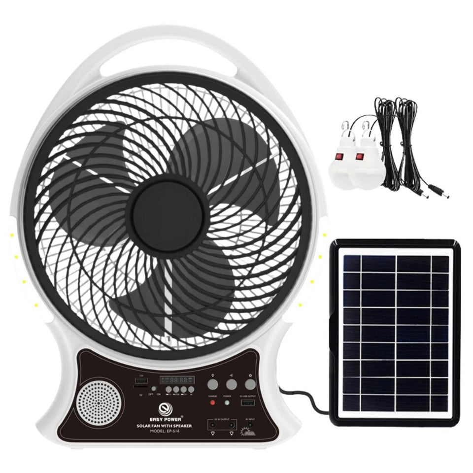 VENTILADOR SOLAR 7 ASPAS
