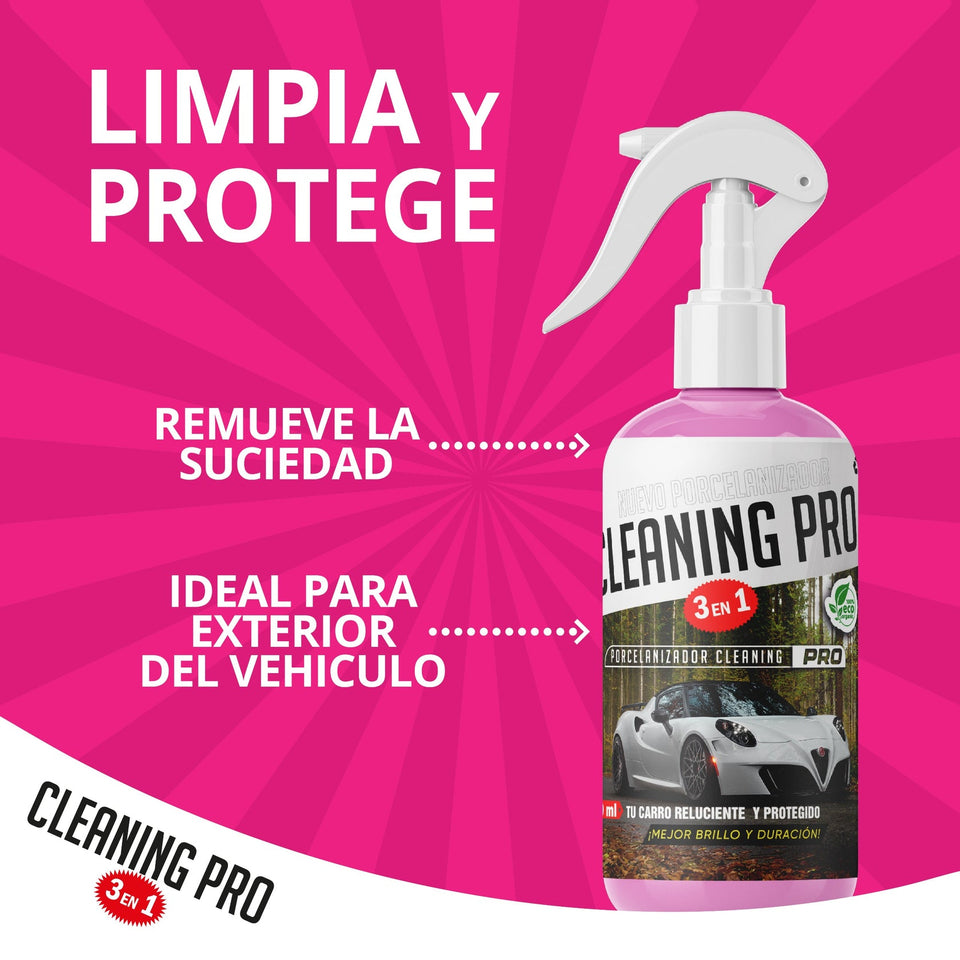 Nueva Cera Autobrilante Cleaning Pro