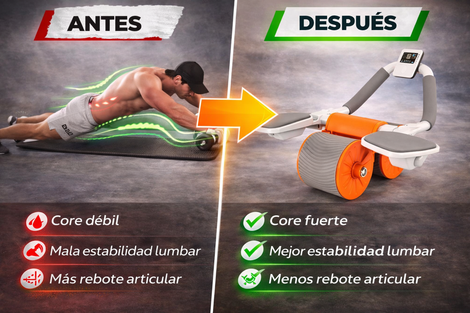 Nueva Rueda Abdominal Rebound Pro Plus