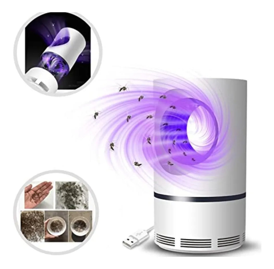 Nueva Lámpara Atrapa Mosquitos con luz UV