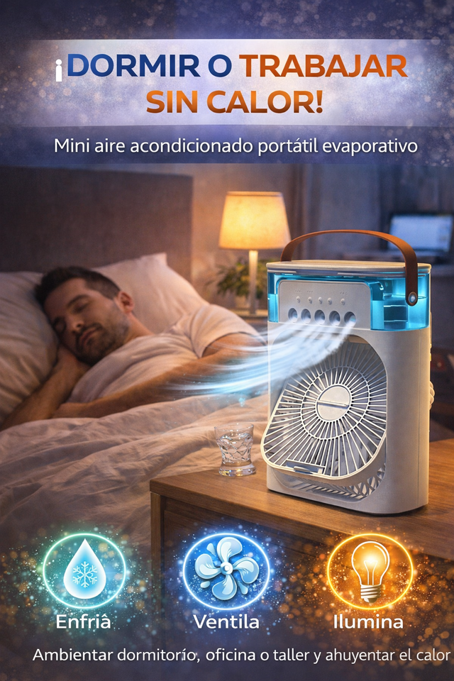 Ventilador 3en1