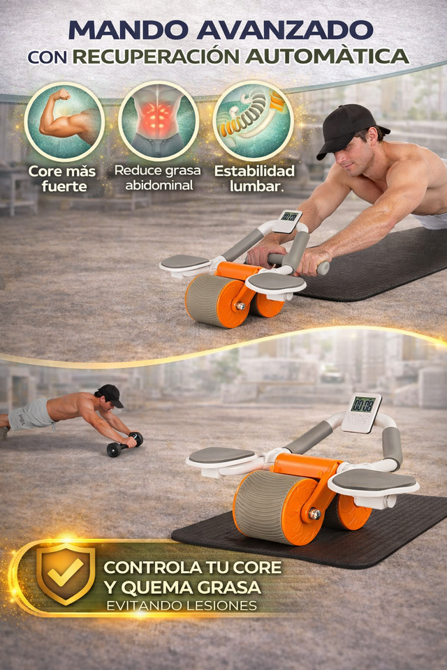Nueva Rueda Abdominal Rebound Pro Plus