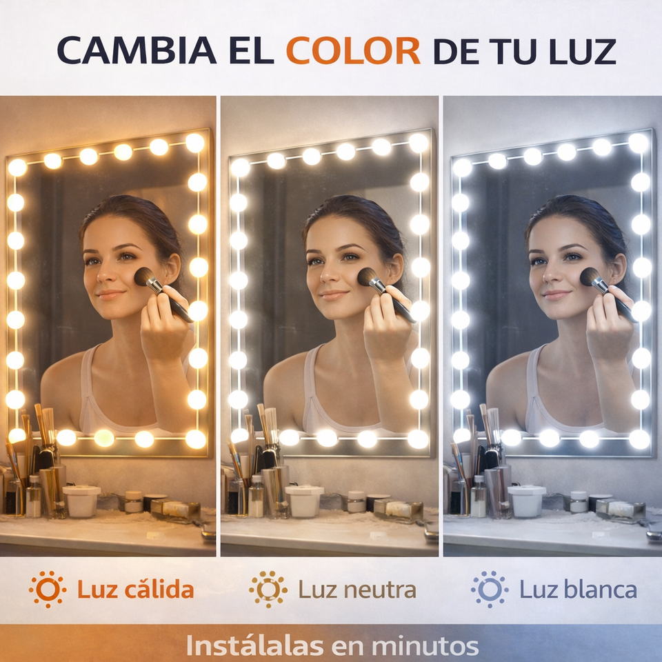 Nueva Luces Led Para Espejo