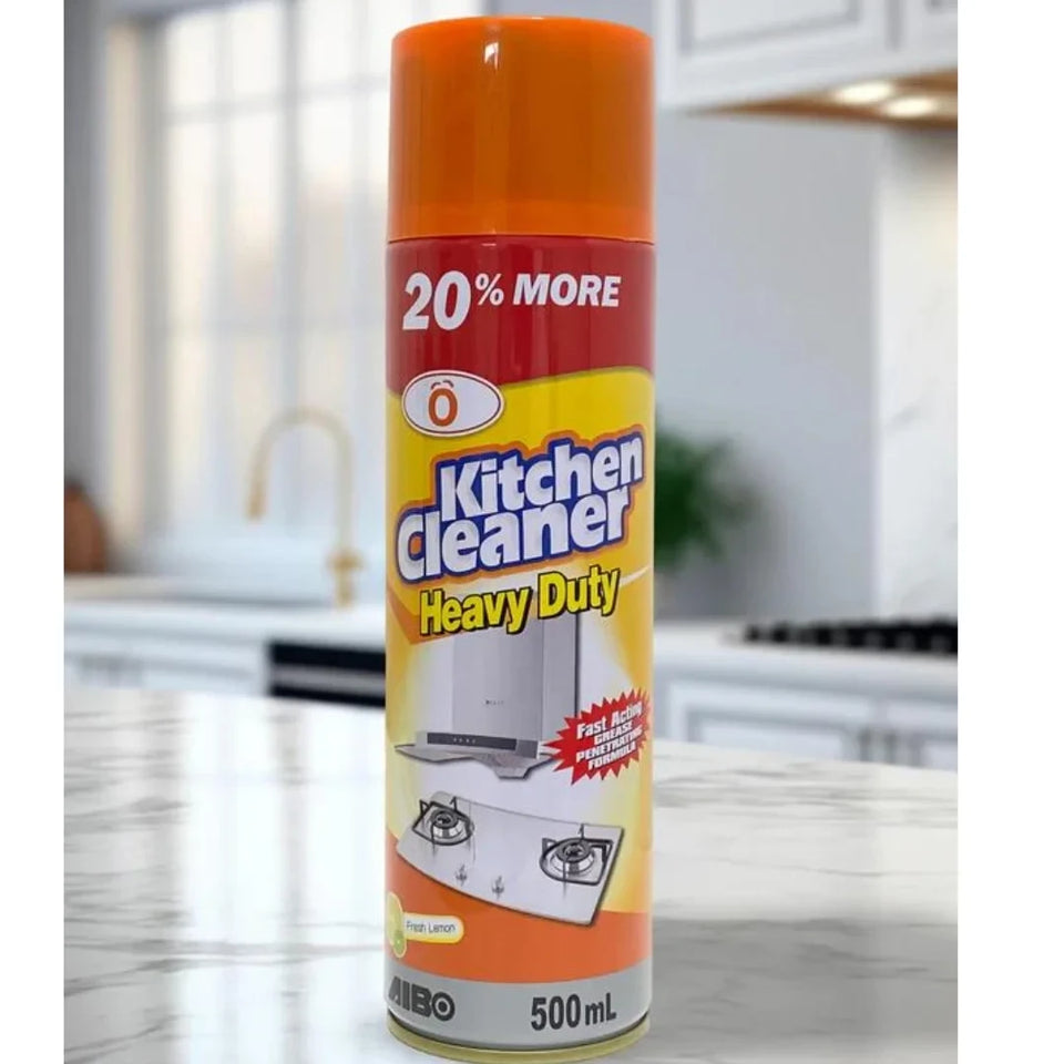 Nuevo Limpiador Espumoso de Cocina – Grasa Fuera sin Esfuerzo