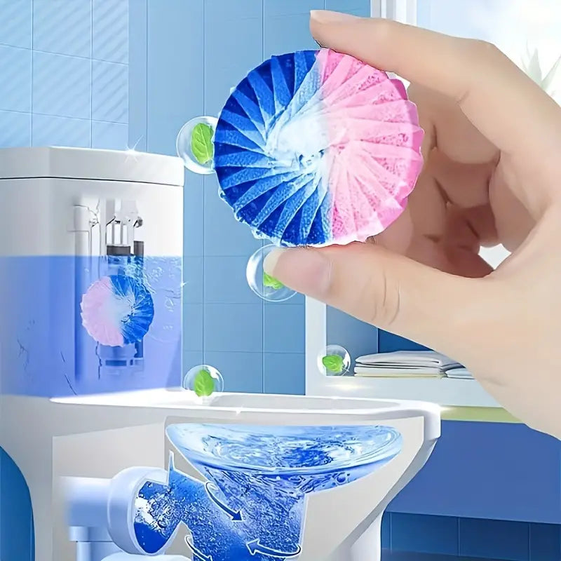 Nuevo Drop-in Toilet Cleaner Tablets Pack de 4 unidades