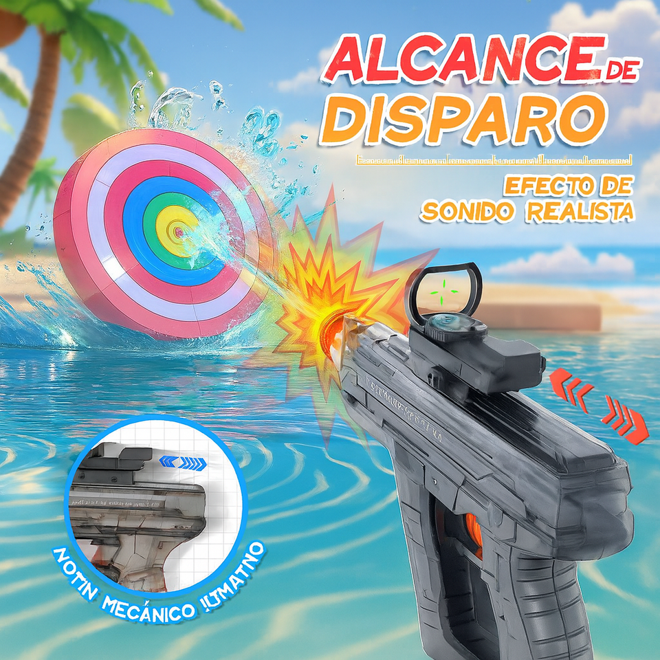 NUEVA PISTOLA DE AGUA ELÉCTRICA