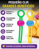 Nuevo SET de 20 Clips Selladores Flexibles Para Alimentos