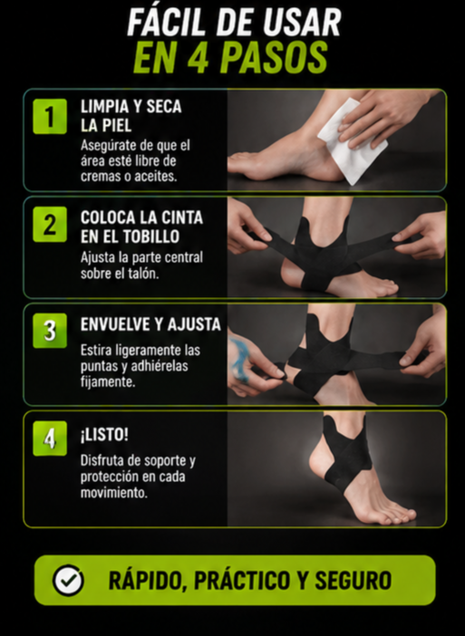 Nuevo Cinta Kinesio Deportiva Flexible Soporte