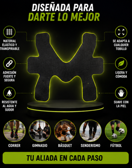 Nuevo Cinta Kinesio Deportiva Flexible Soporte