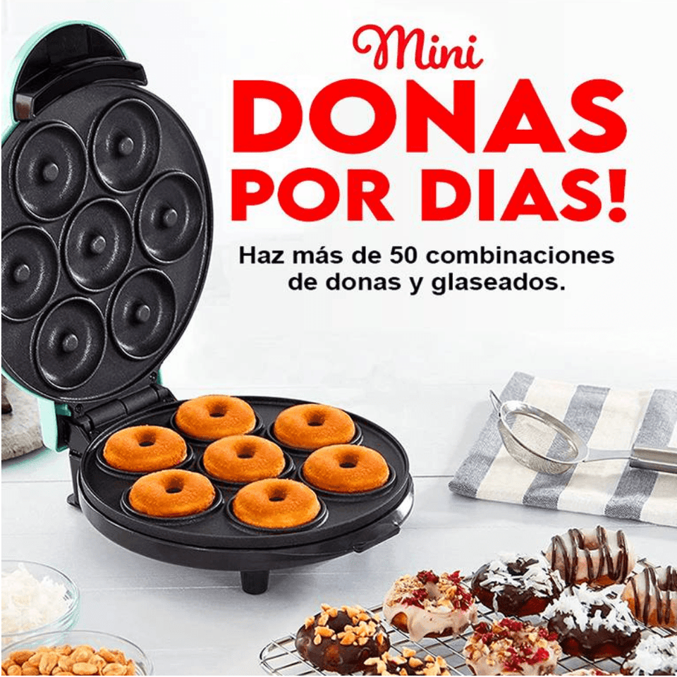 Nueva Máquina para Hacer Mini Donas