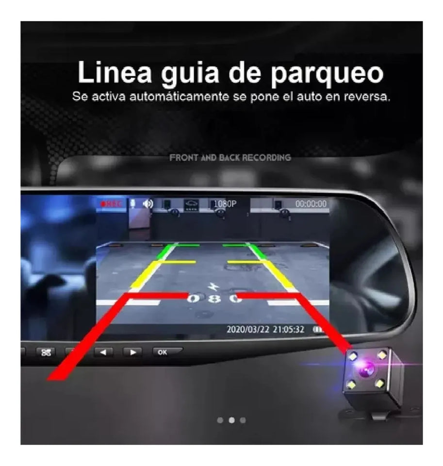 NUEVA CÁMARA DELANTERA + TRASERA PYLE