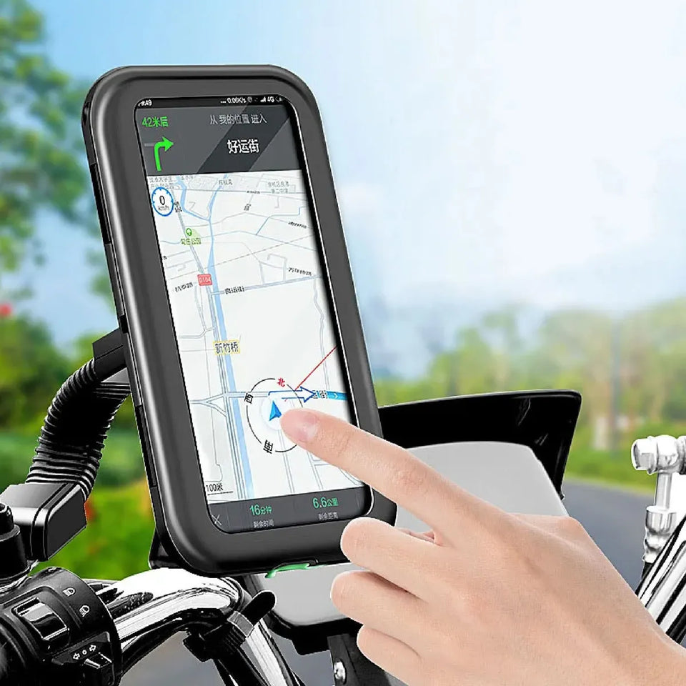 Nuevo SOPORTE PARA MOTO CON CAJA PROTECTORA