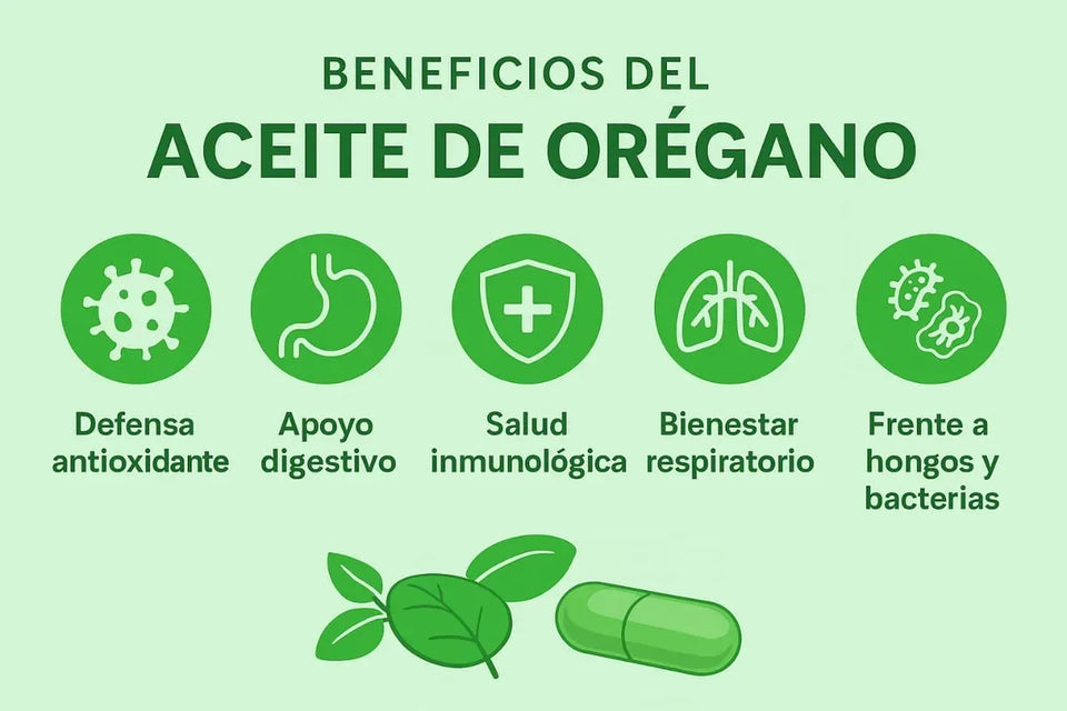 Nuevo ACEITE DE ORÉGANO + SEMILLA NEGRA