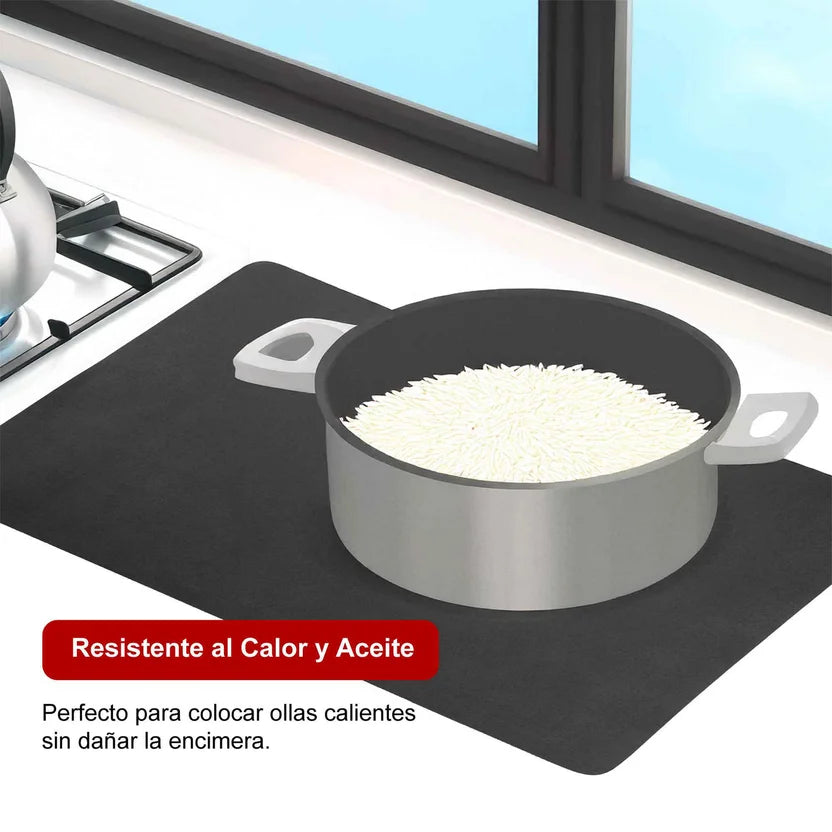 Nueva Alfombra para Platos Súper Absorbente Paga 1 y lleva 2