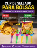 Nuevo SET de 20 Clips Selladores Flexibles Para Alimentos