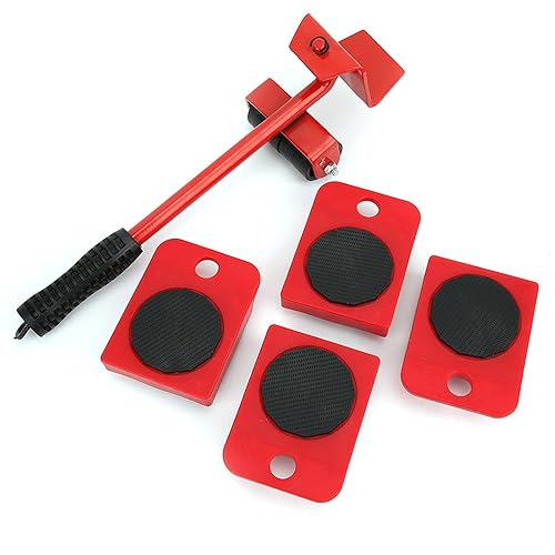 Set de Elevador y Ruedas para Muebles Pesados
