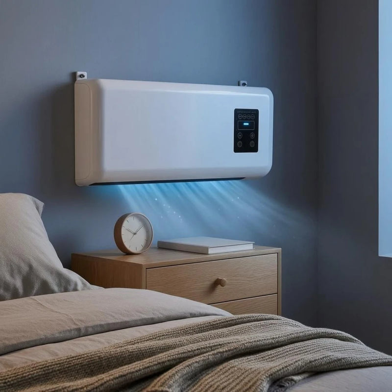 Nuevo Calefactor de Pared Silencioso para Dormitorio