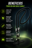 Nuevo Cable Pulsera Carga Rápida y Datos