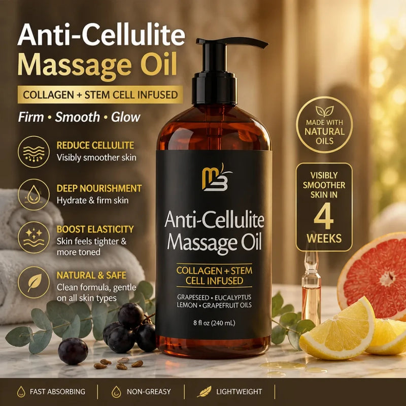 Nuevo Aceite Corporal Anticelulitico de Colageno