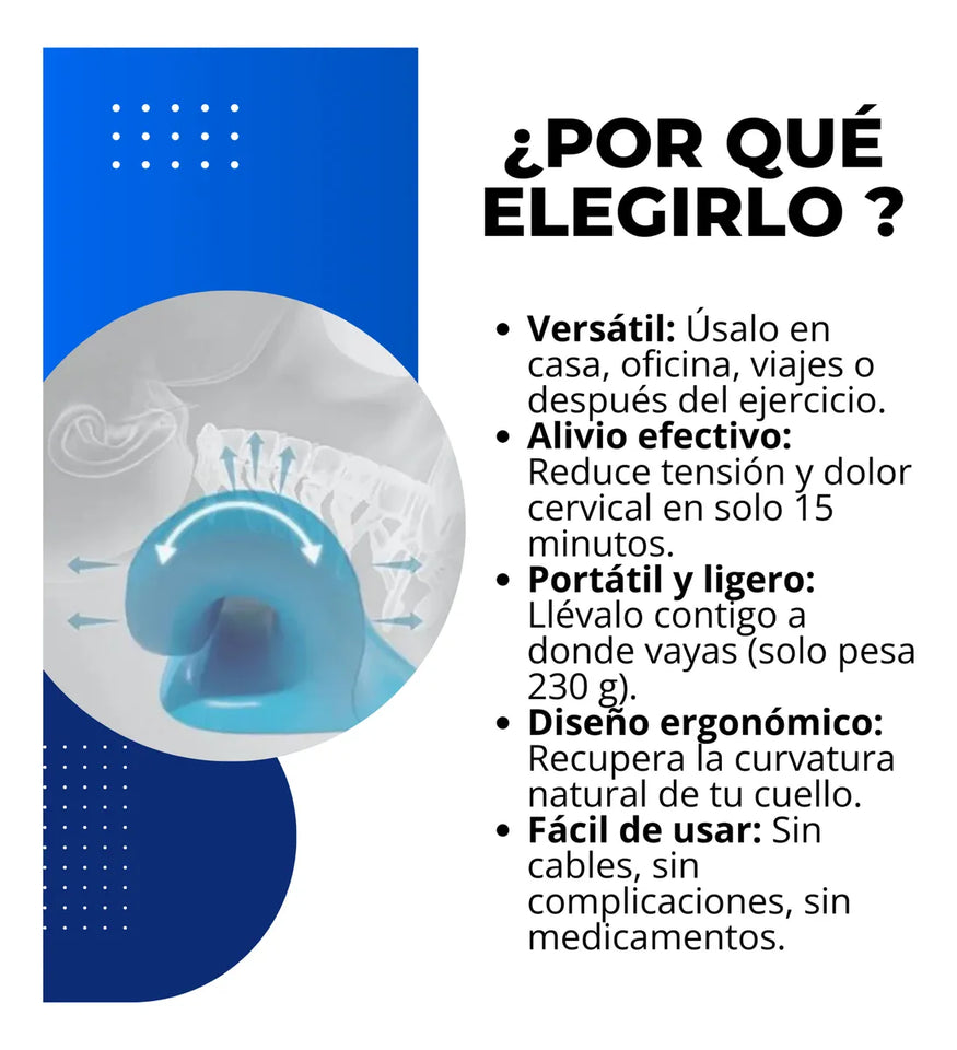 Nueva Almohada Cervical Ortopédica