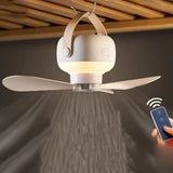 Nuevo Ventilador Portátil con luz y control remoto