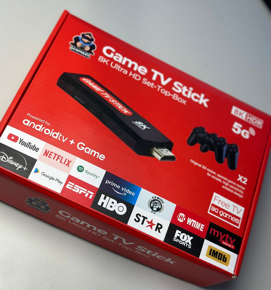 GAME TV STICK 8K HDR 5G