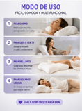 Almohada Ortopédica de Espuma Viscoelástica para Soporte Lumbar