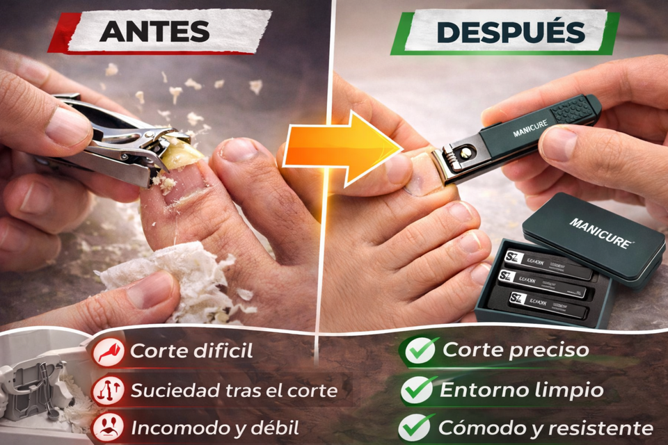 Nuevo Kit Cortauñas Profesional