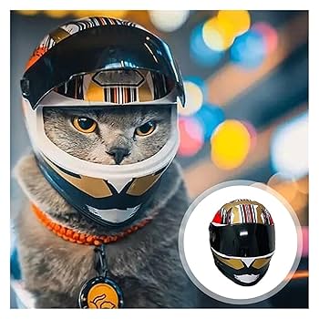 Nuevo Mini Casco para Mascotas