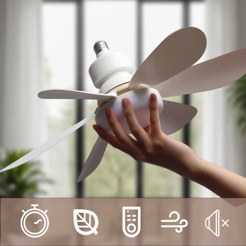 Nuevo Ventilador de techo con luz LED y control remoto