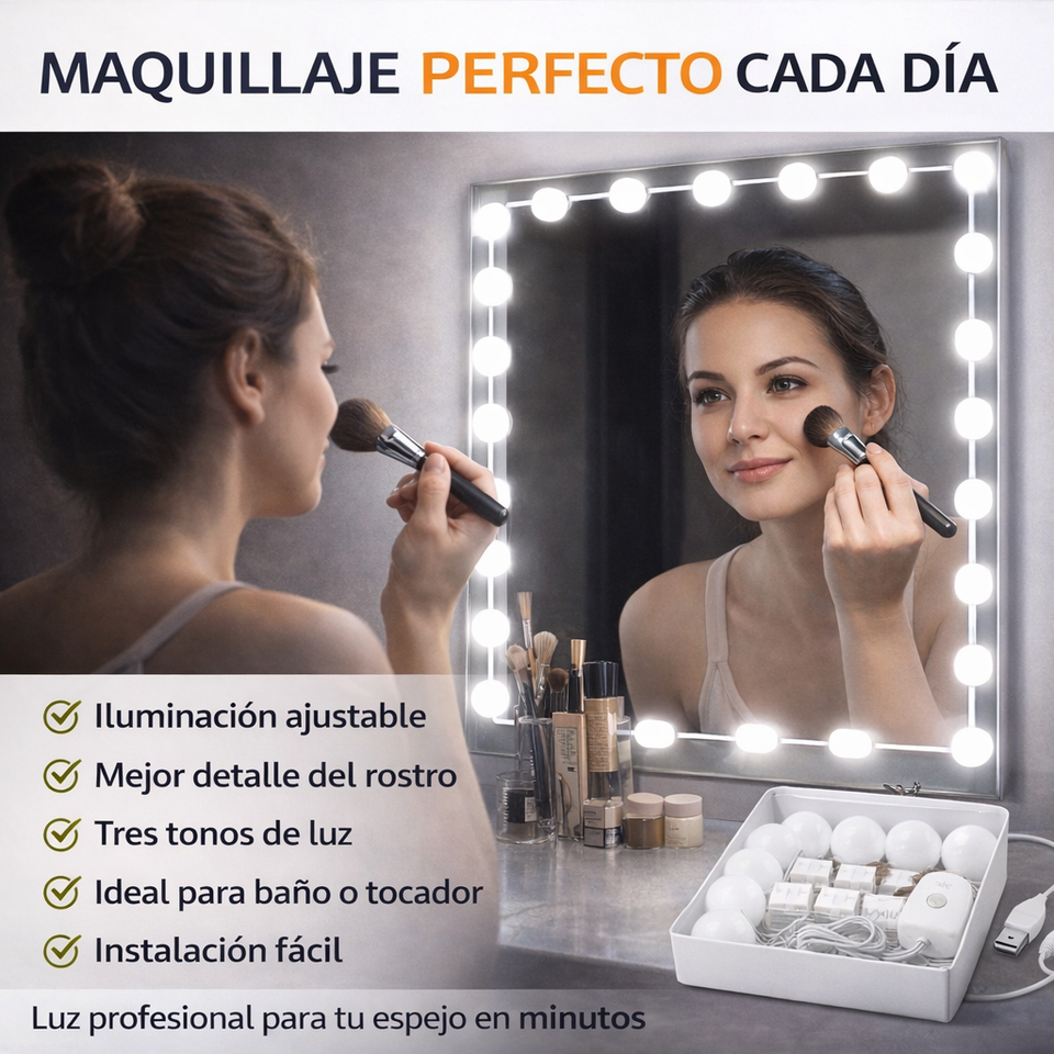 Nueva Luces Led Para Espejo