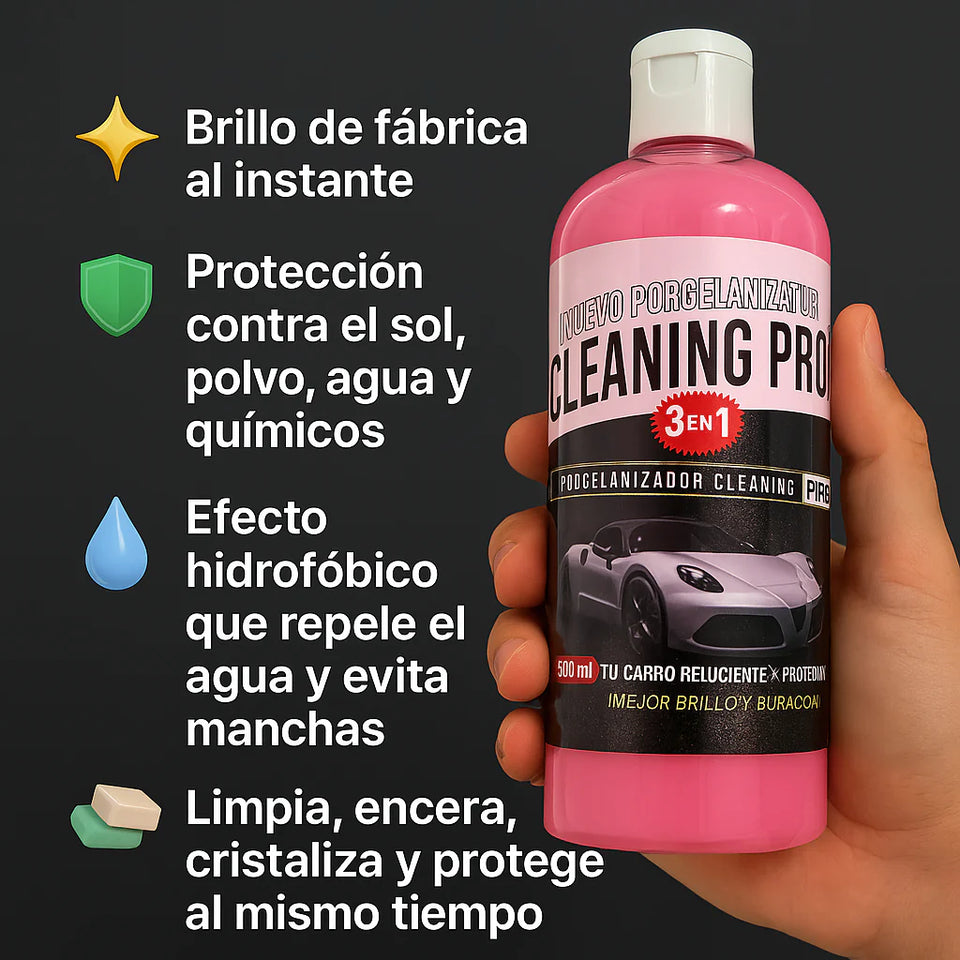 Nueva Cera Autobrilante Cleaning Pro