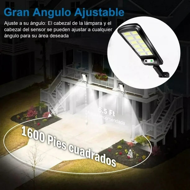 Lámparas Solares con Sensor de Movimiento