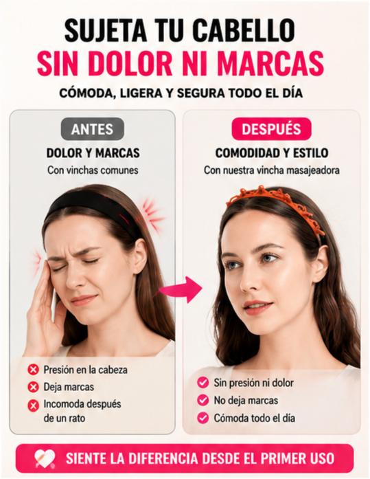 Nuevo Diadema Trenzada Fácil Estilo Diario