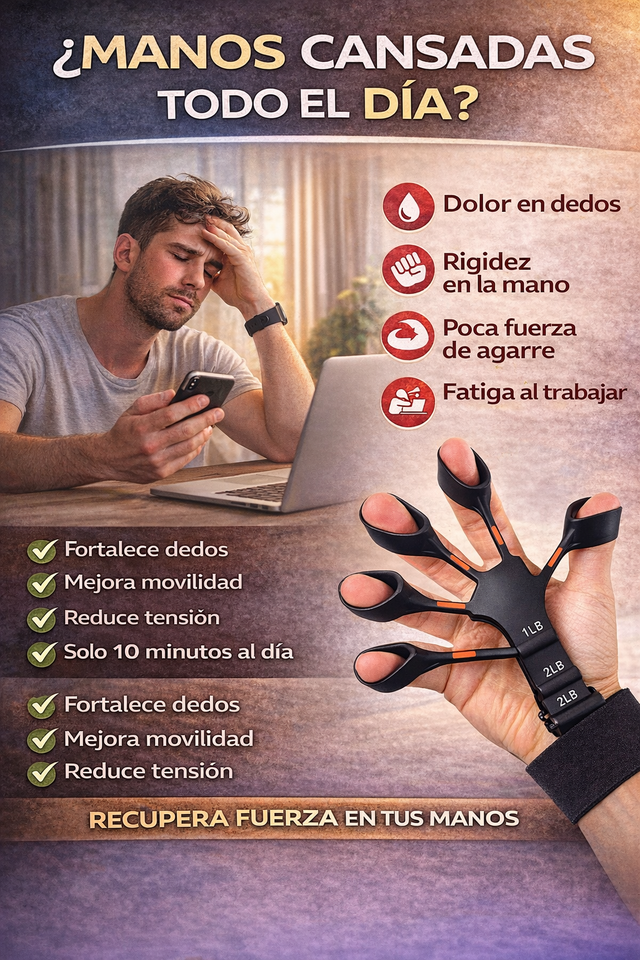 Nuevo Entrenador de Dedos