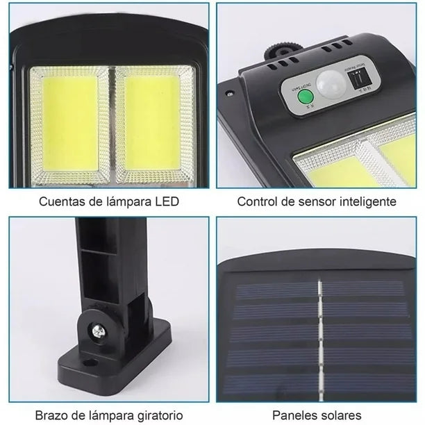 Lámparas Solares con Sensor de Movimiento