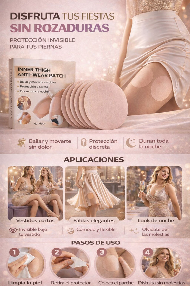 Nuevo Parche Antirozaduras Invisible para Muslos