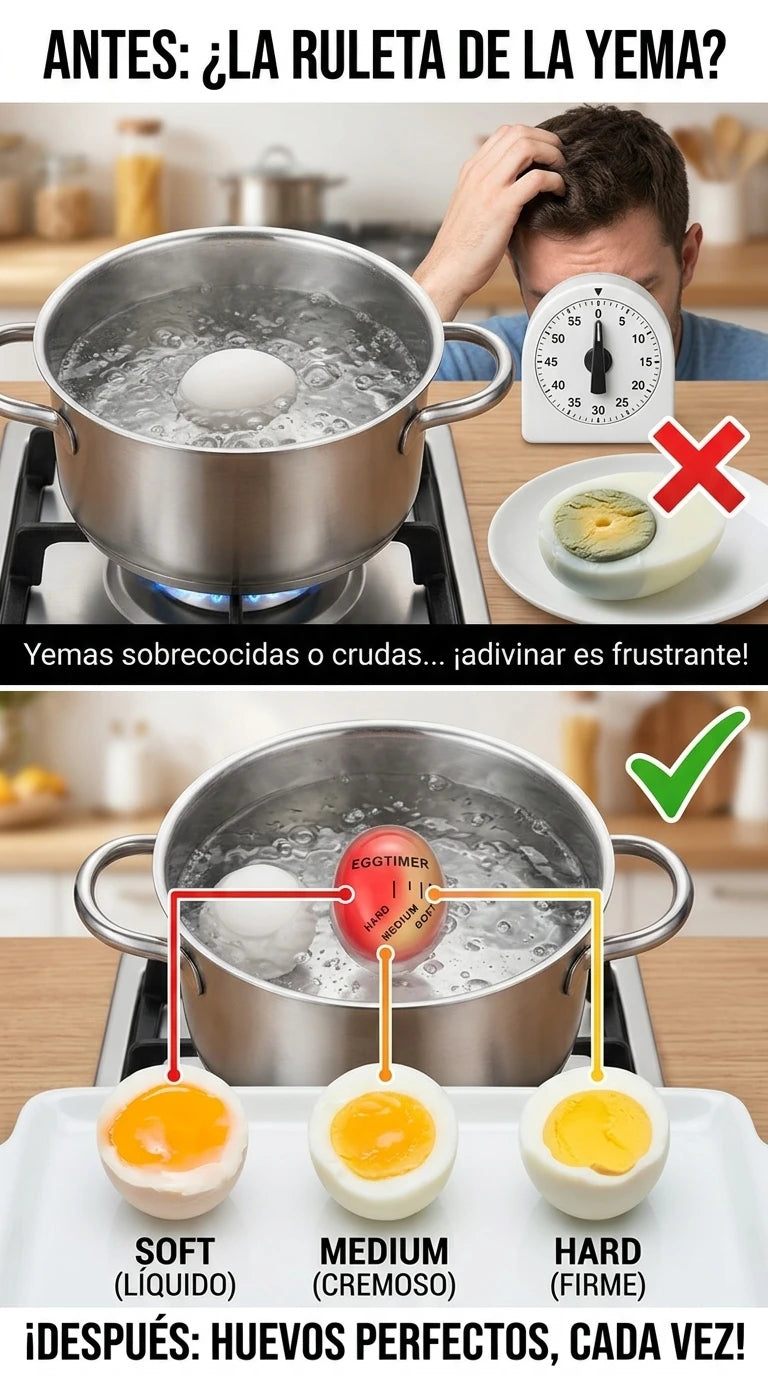 Nuevo Temporizador de Huevos para Cocina