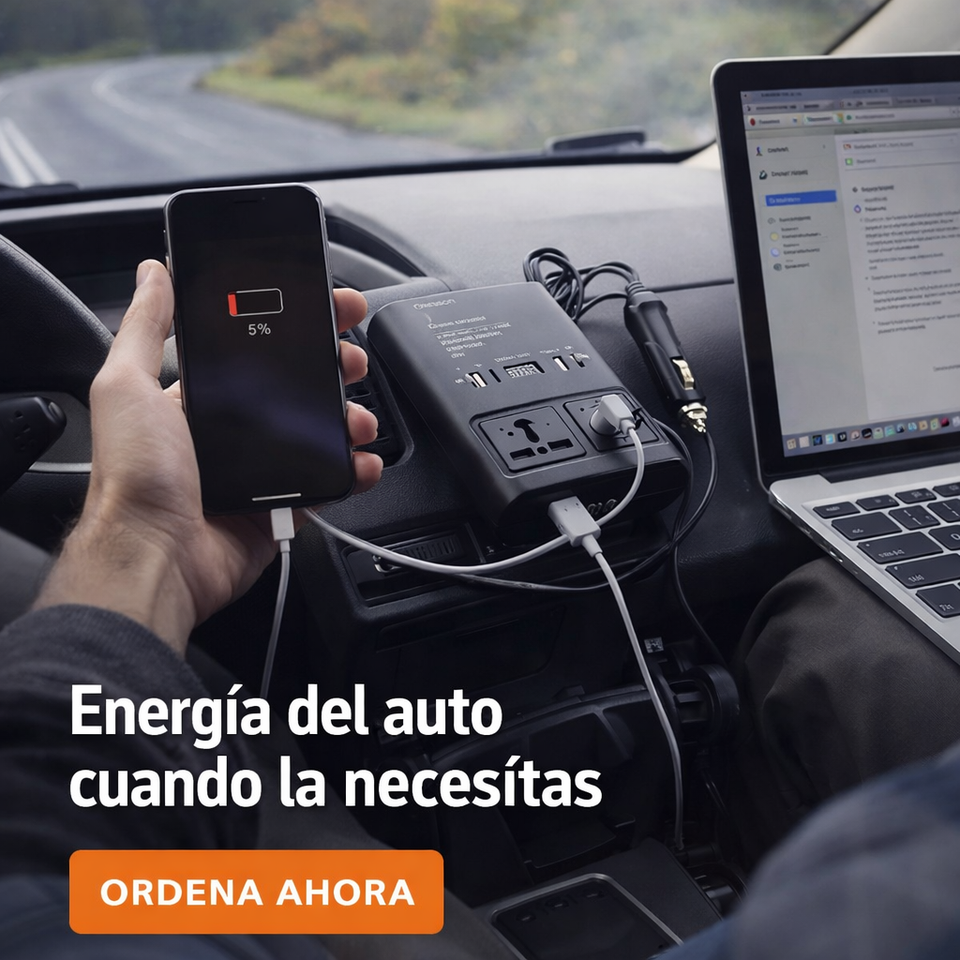 Inversor de corriente de 150W
